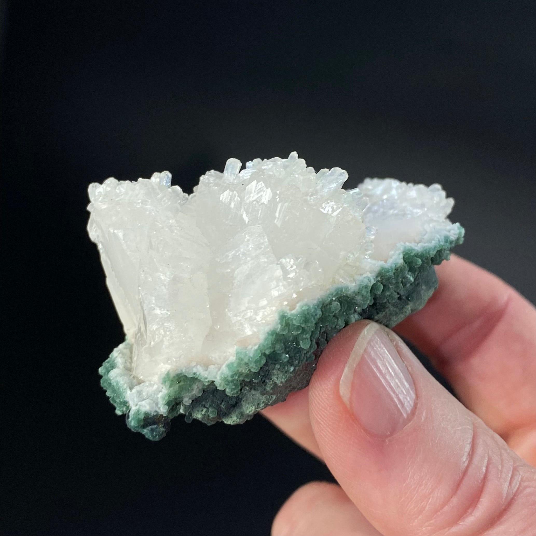 Heulandite Crystals with Stilbite  & Chalcedony, Jalgaon, Maharashtra, India