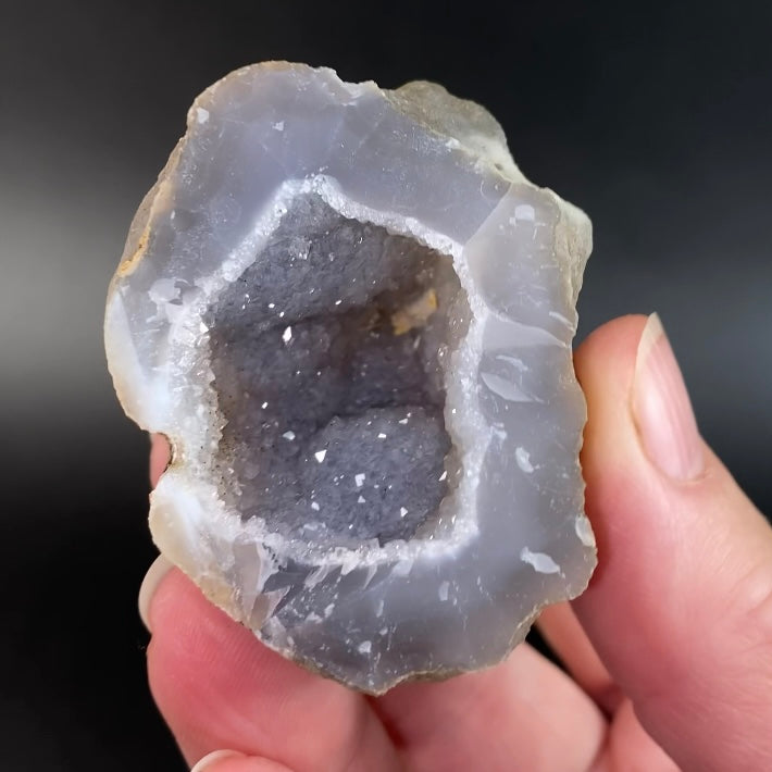 Complete Quartz and Agate Geode from India