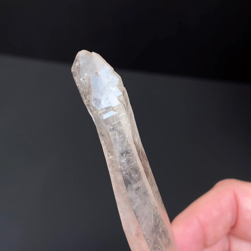 Double Terminated Laser Quartz Crystal, Corinto, Minas Gerais, Brazil