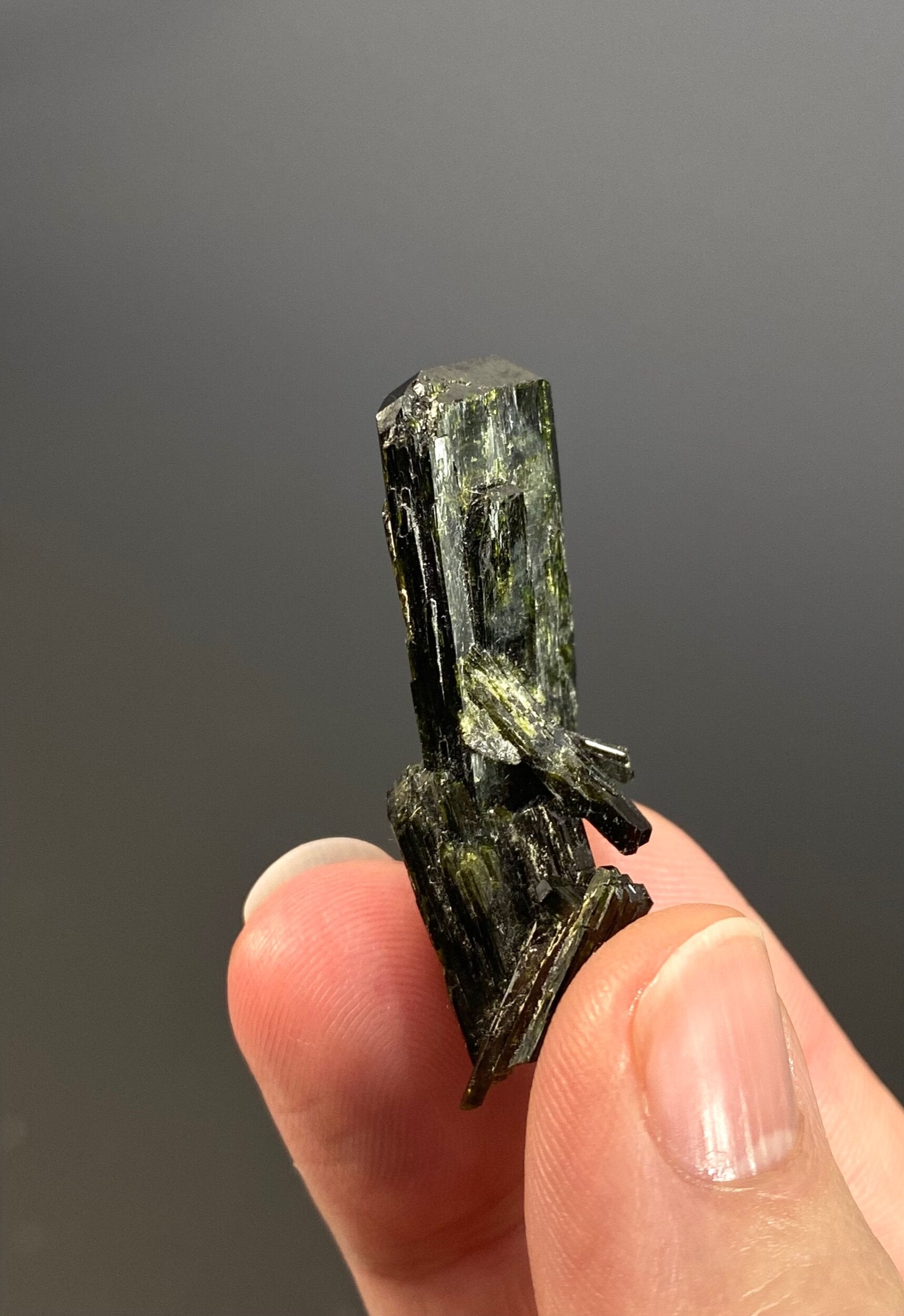 Epidote Crystal Cluster