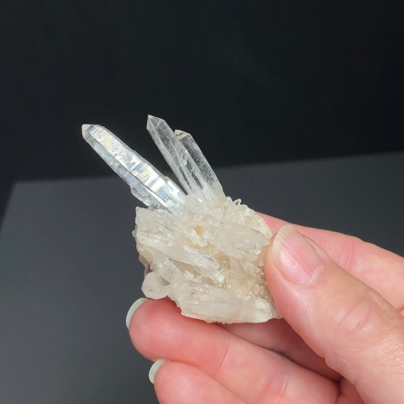 Clear Quartz Crystal Cluster from Minas Gerais, Brazil