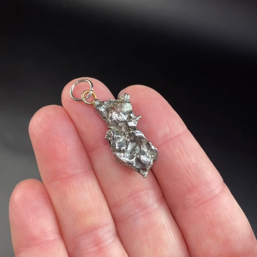Campo del Cielo Meteorite Pendant – Authentic Iron Meteorite Jewelry from Argentina