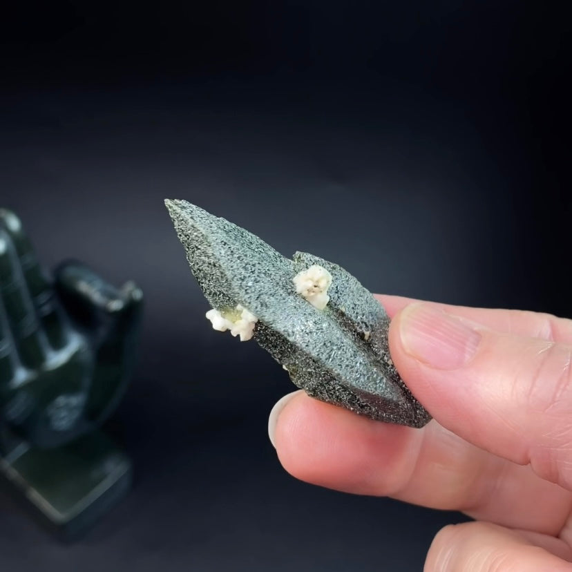Titanite Sphene Crystal with Chlorite Surface