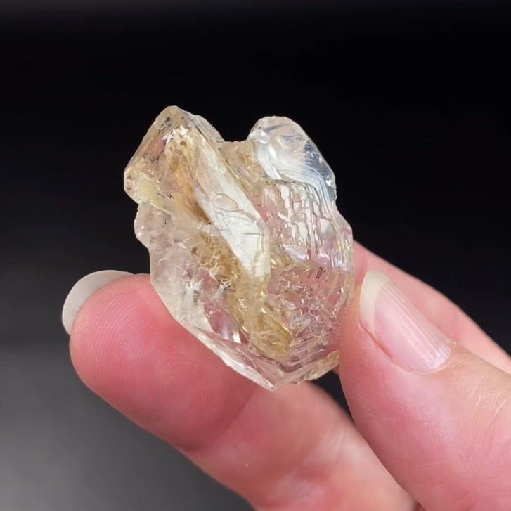Double Terminated Fenster Window Quartz Crystal