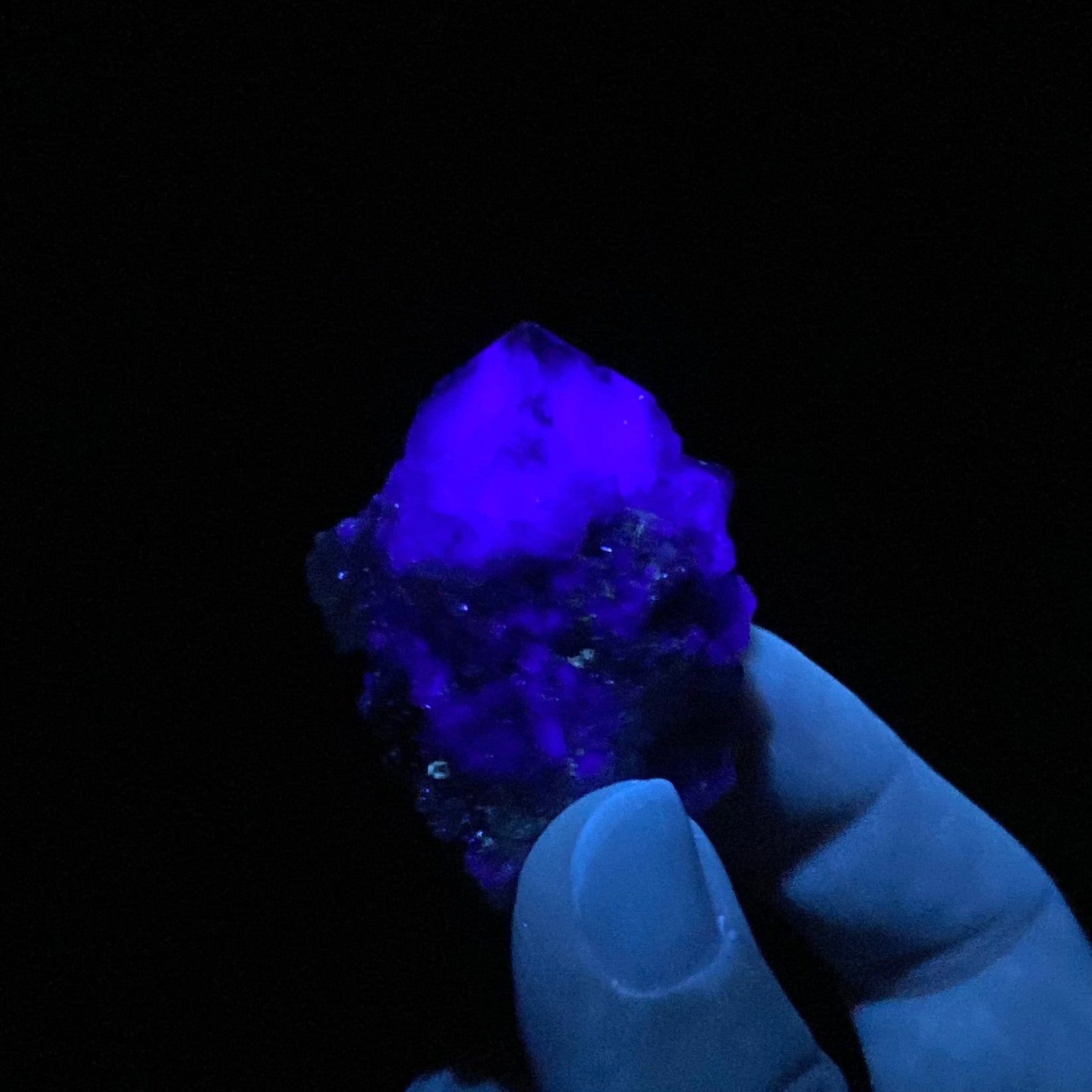 Green and Purple Cubic Fluorite Specimen, Okorusu Mine, Namibia