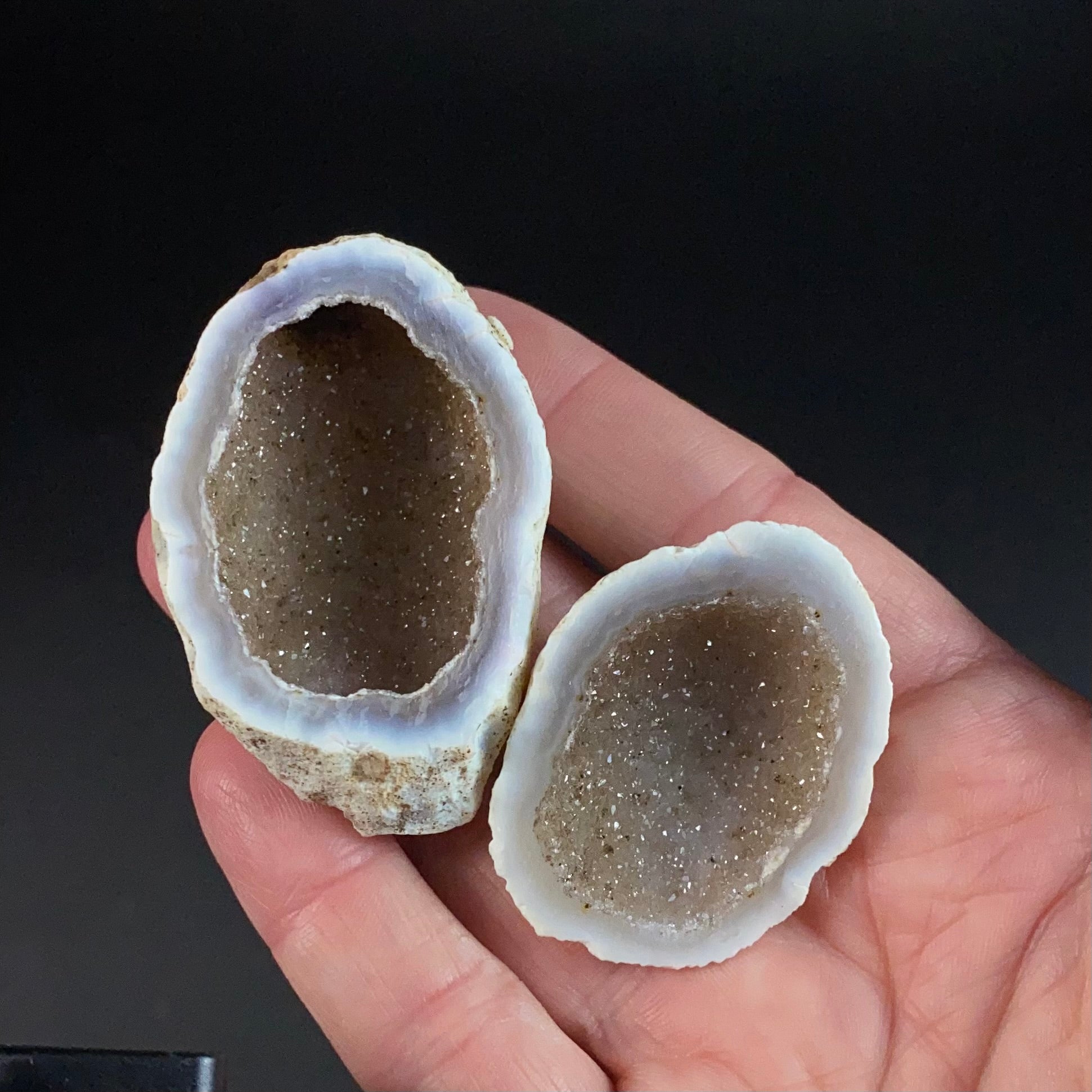 Complete Quartz and Agate Geode from Brazil