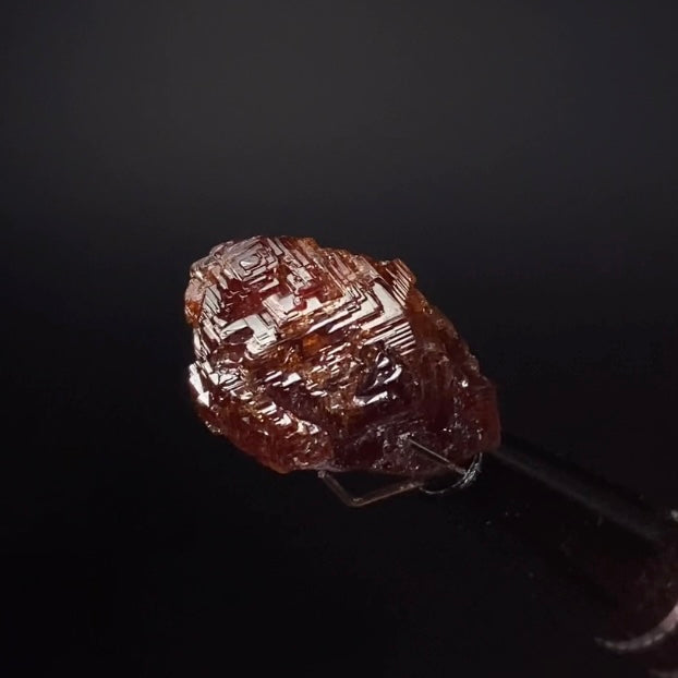 Natural Etched Garnet Crystal, Shigar Valley, Pakistan