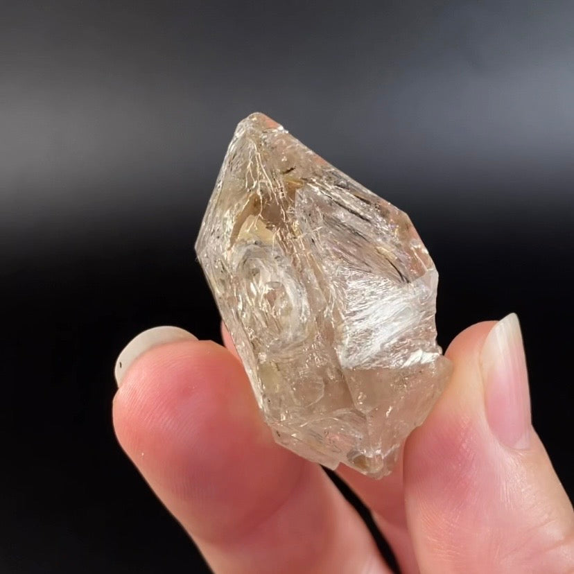 Double Terminated Fenster Window Quartz Crystal