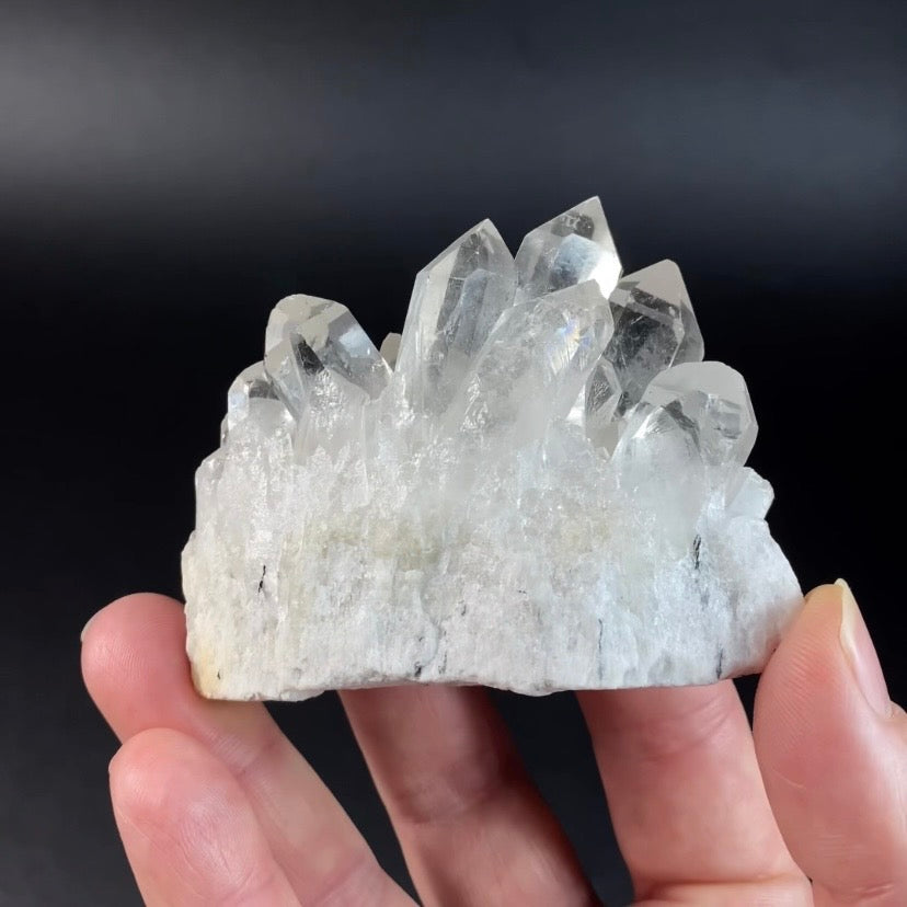 Clear Quartz Crystal Cluster from Minas Gerais, Brazil