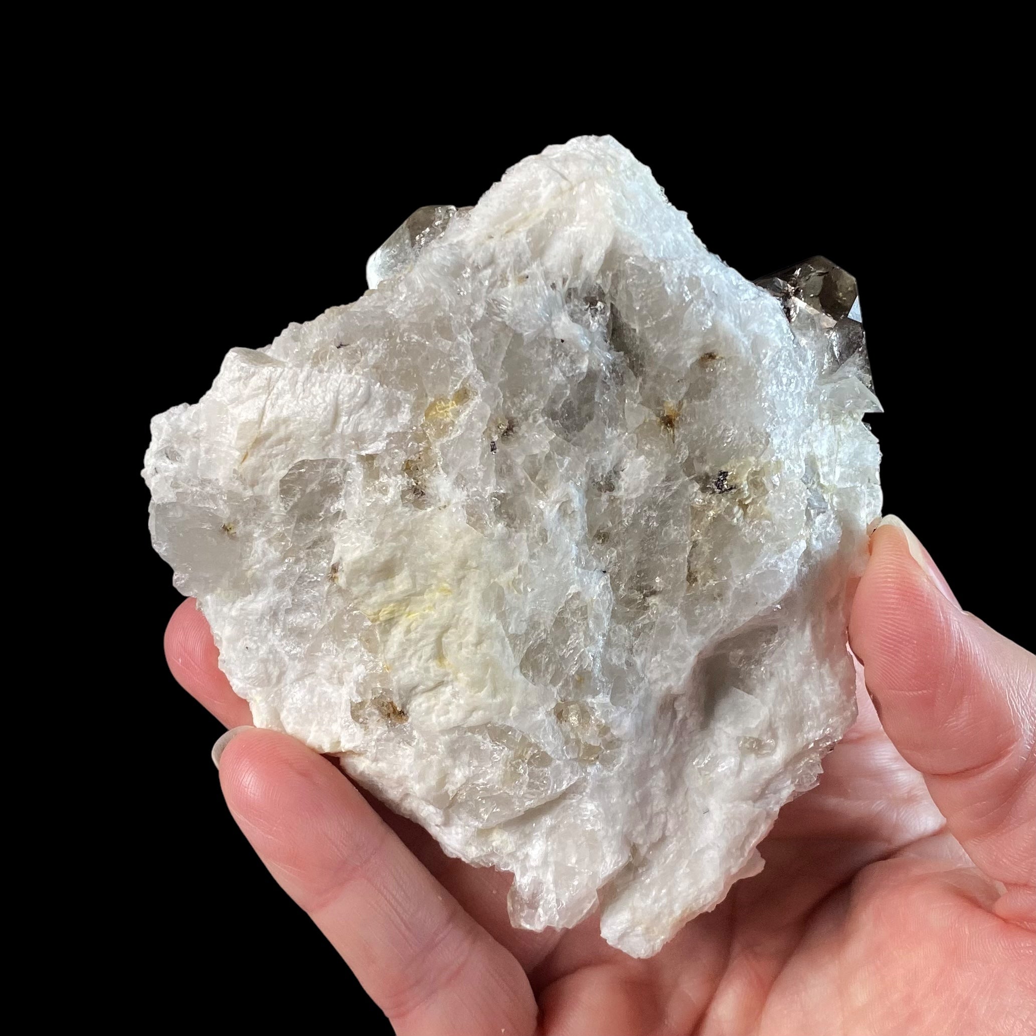 Topaz Crystal with Smoky Quartz & Cleavelandite from Shigar Valley, Gilgit-Baltistan, Pakistan