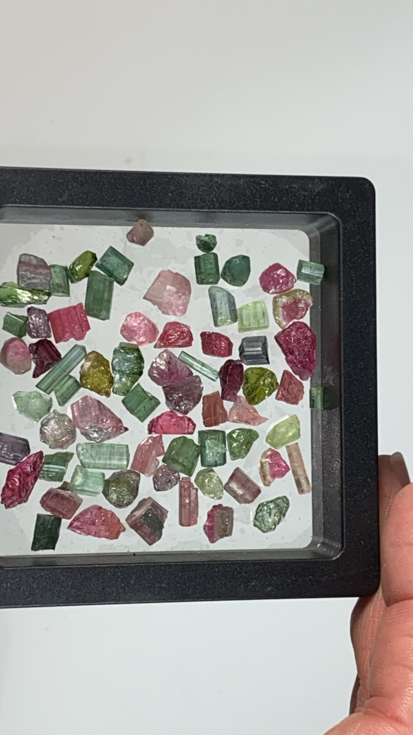 High Grade Mixed Color Tourmaline Lots - 10 Grams Each from Paprok, Afghanistan