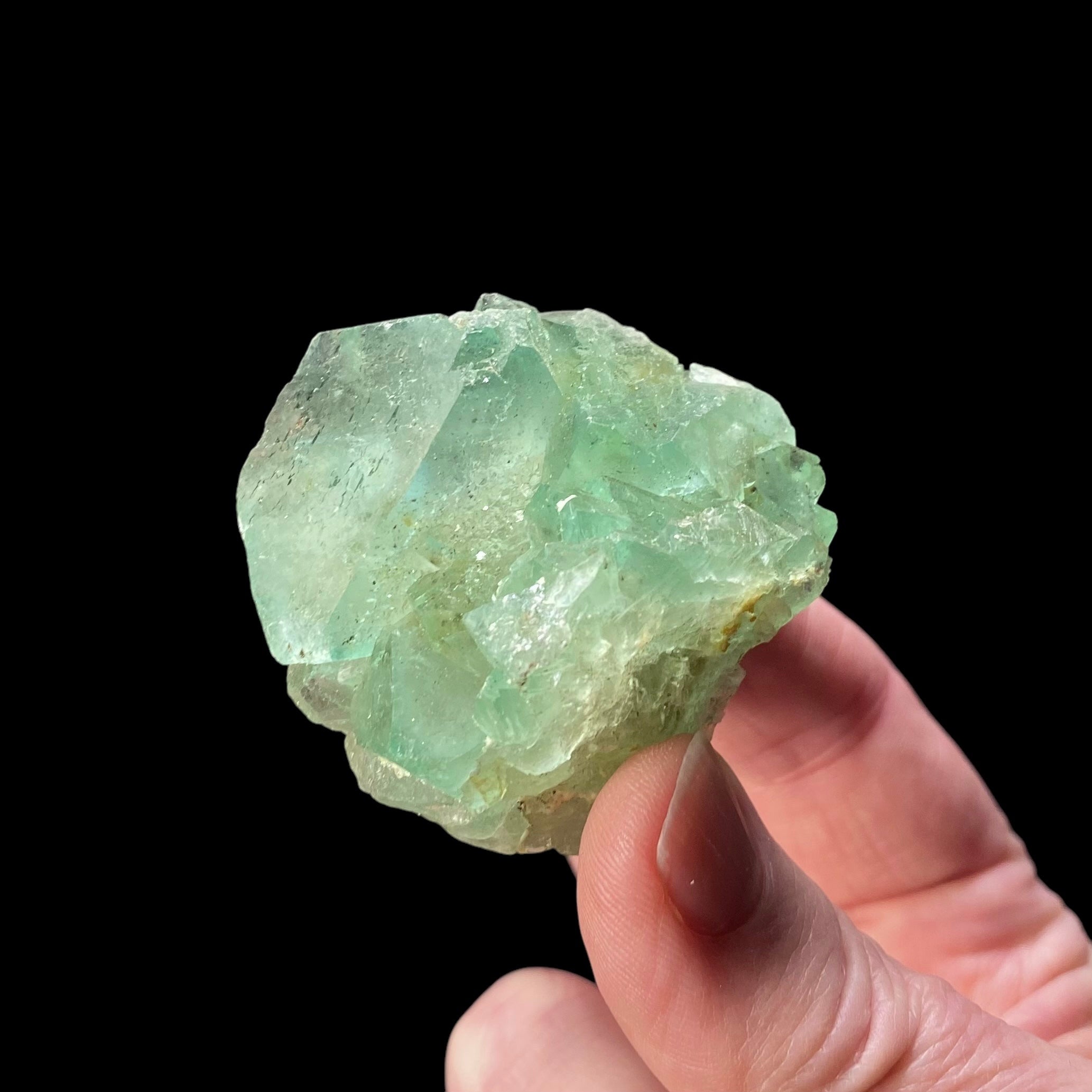 Green Fluorite Crystal from South Africa