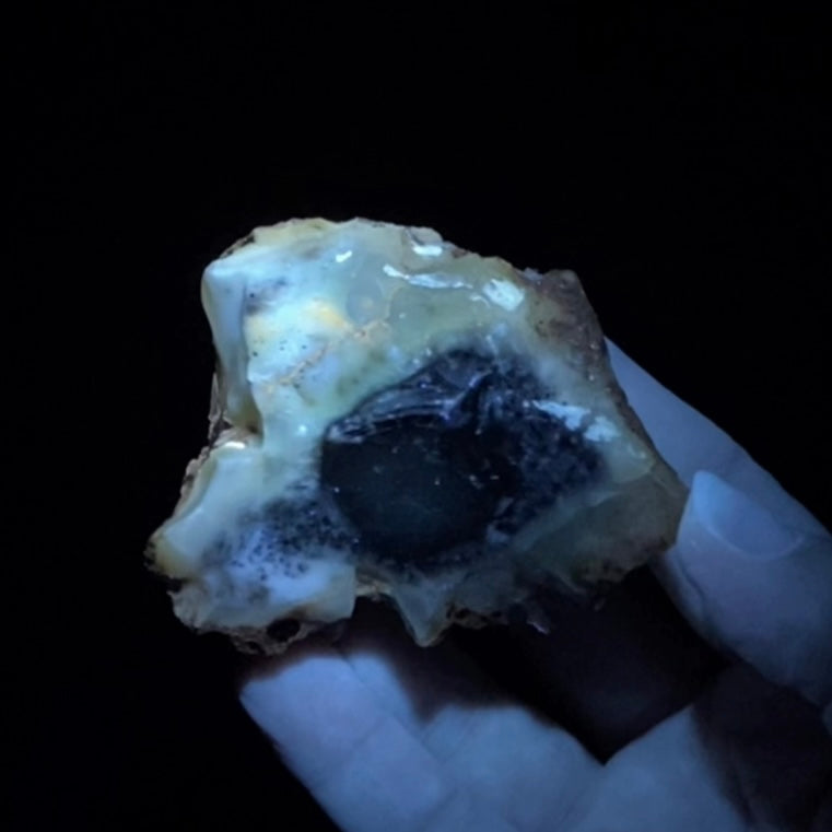 Turkish Dendritic Opal Rough Specimen, Central Anatolia, Turkey