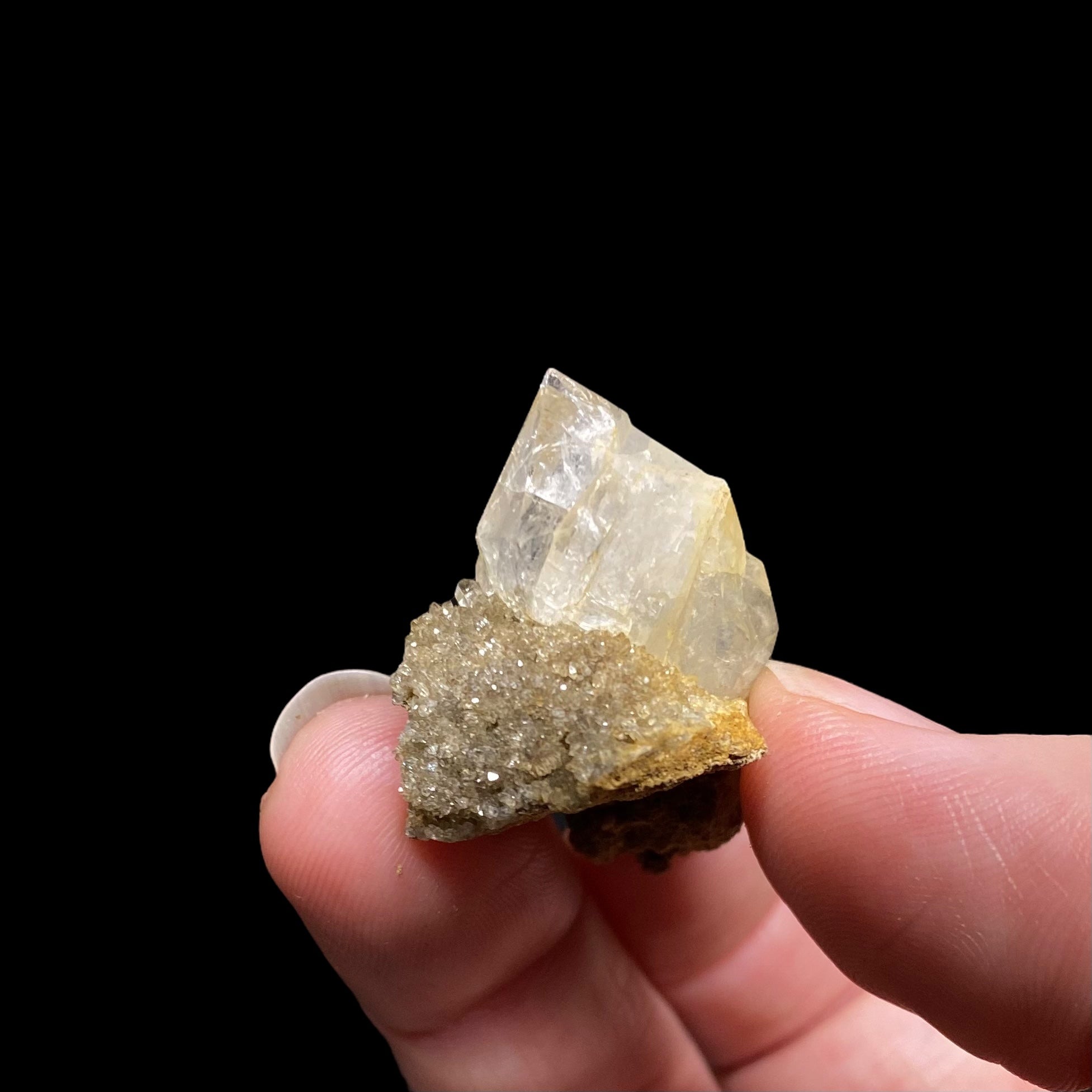 Herkimer Quartz Crystals on Matrix