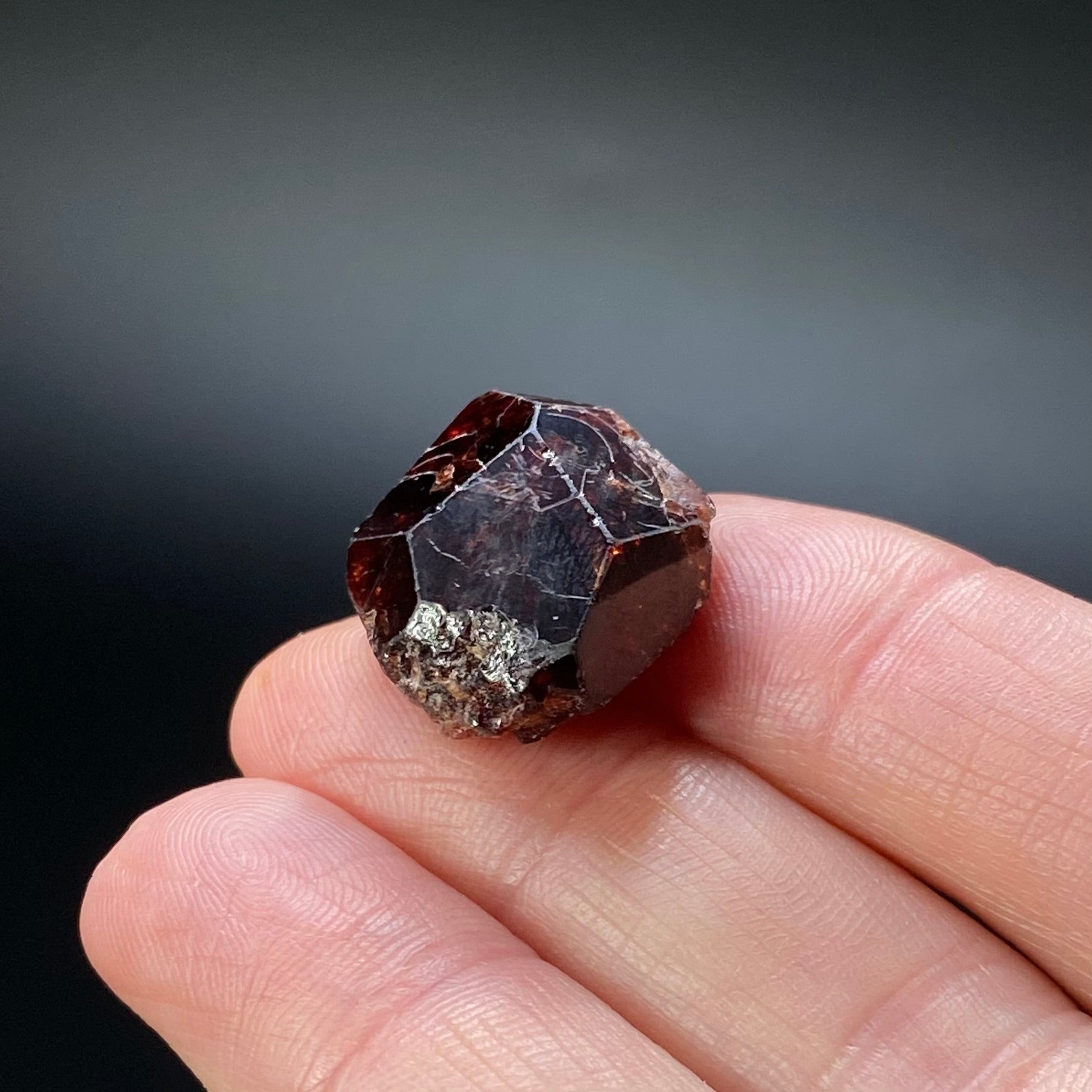 Garnet Crystal Lot 4 Pieces