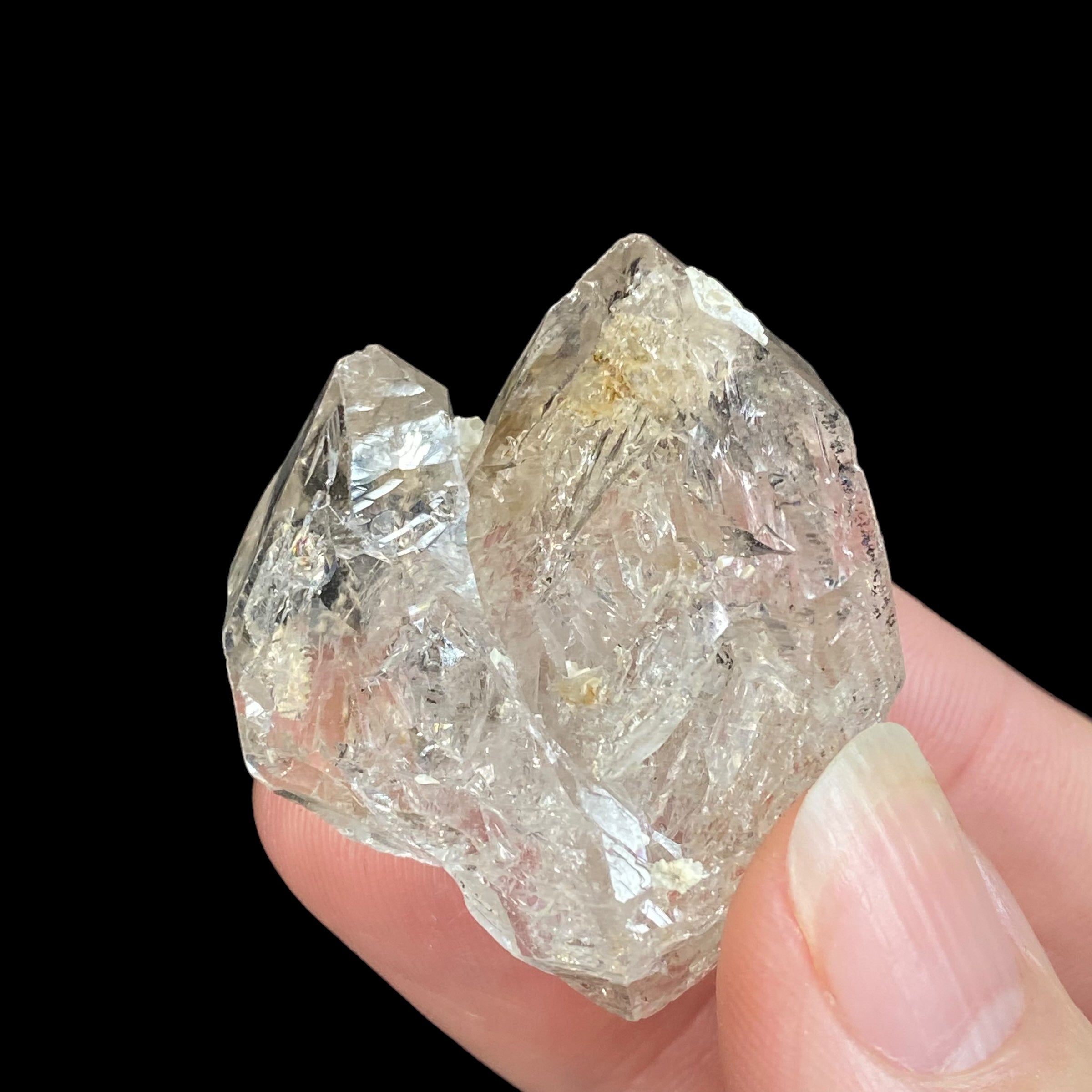 Large Petroleum Quartz Crystal with Fluorescence& Phosphorescence, Balochistan, Pakistan