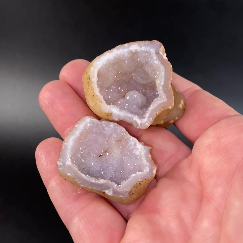 Complete Quartz and Agate Geode from India