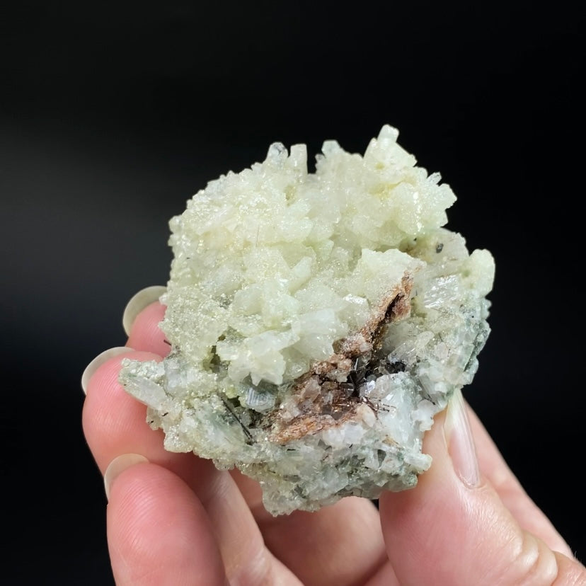 Cleavelandite Cluster with Red Copper Color Rutile from Shigar Valley, Pakistan