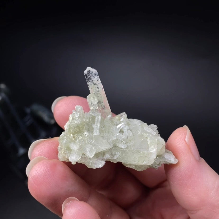 Chlorite Included Quartz Cluster