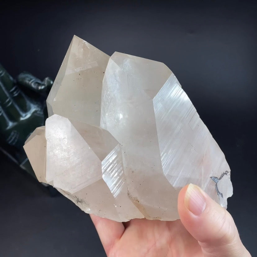Large Himalayan Quartz Crystal Cluster, Himachal Pradesh, India