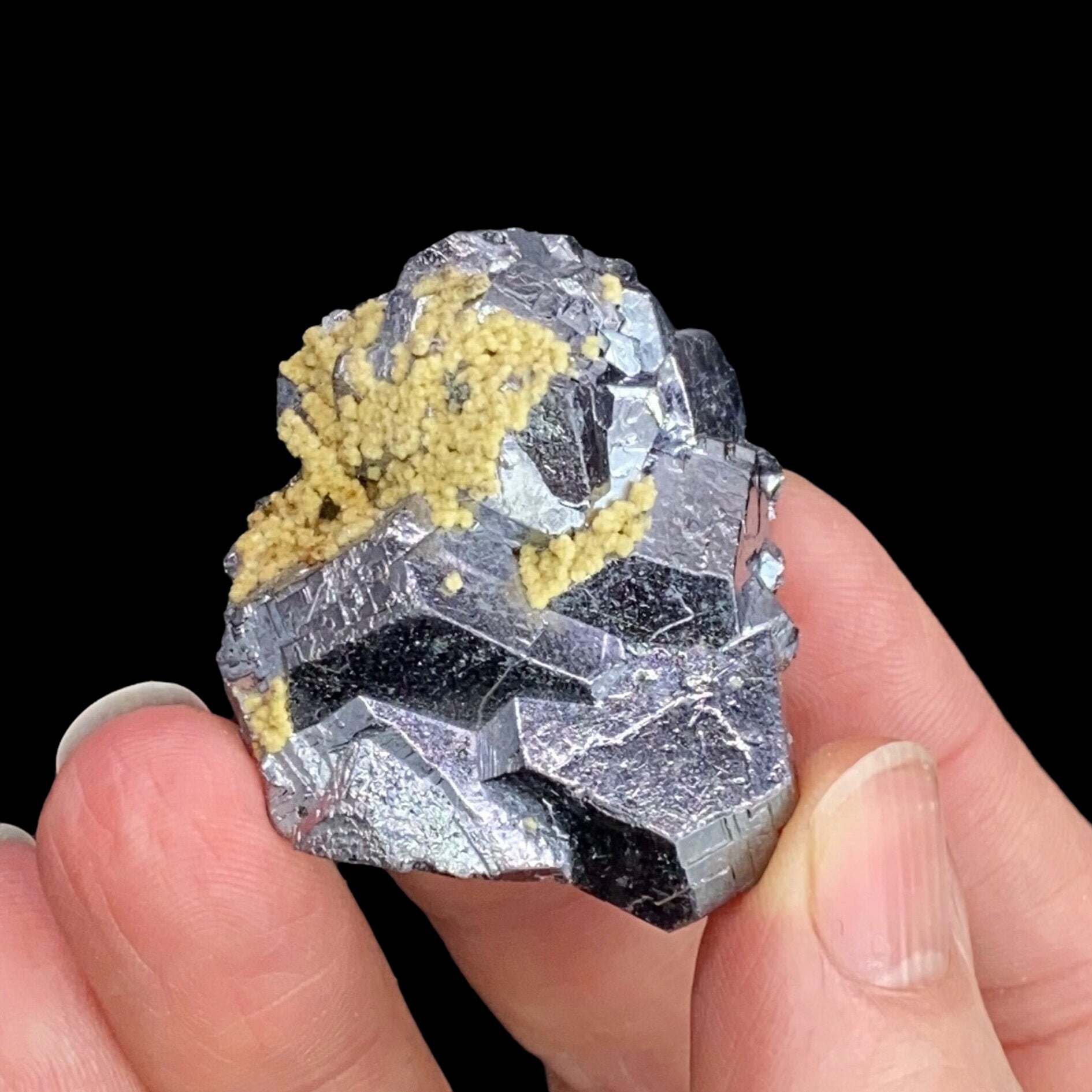 Galena Cluster with Dolomite from Trepça Mine Complex, Kosovo