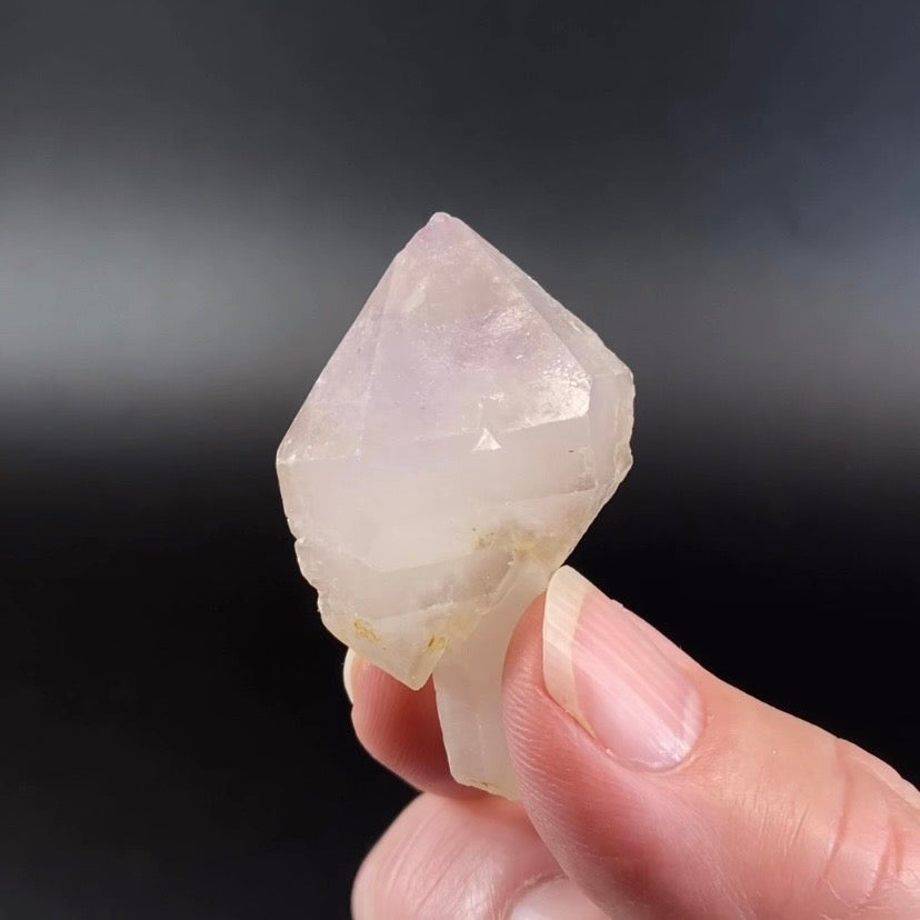 Light Smoky Amethyst Scepter Crystal with Trigon