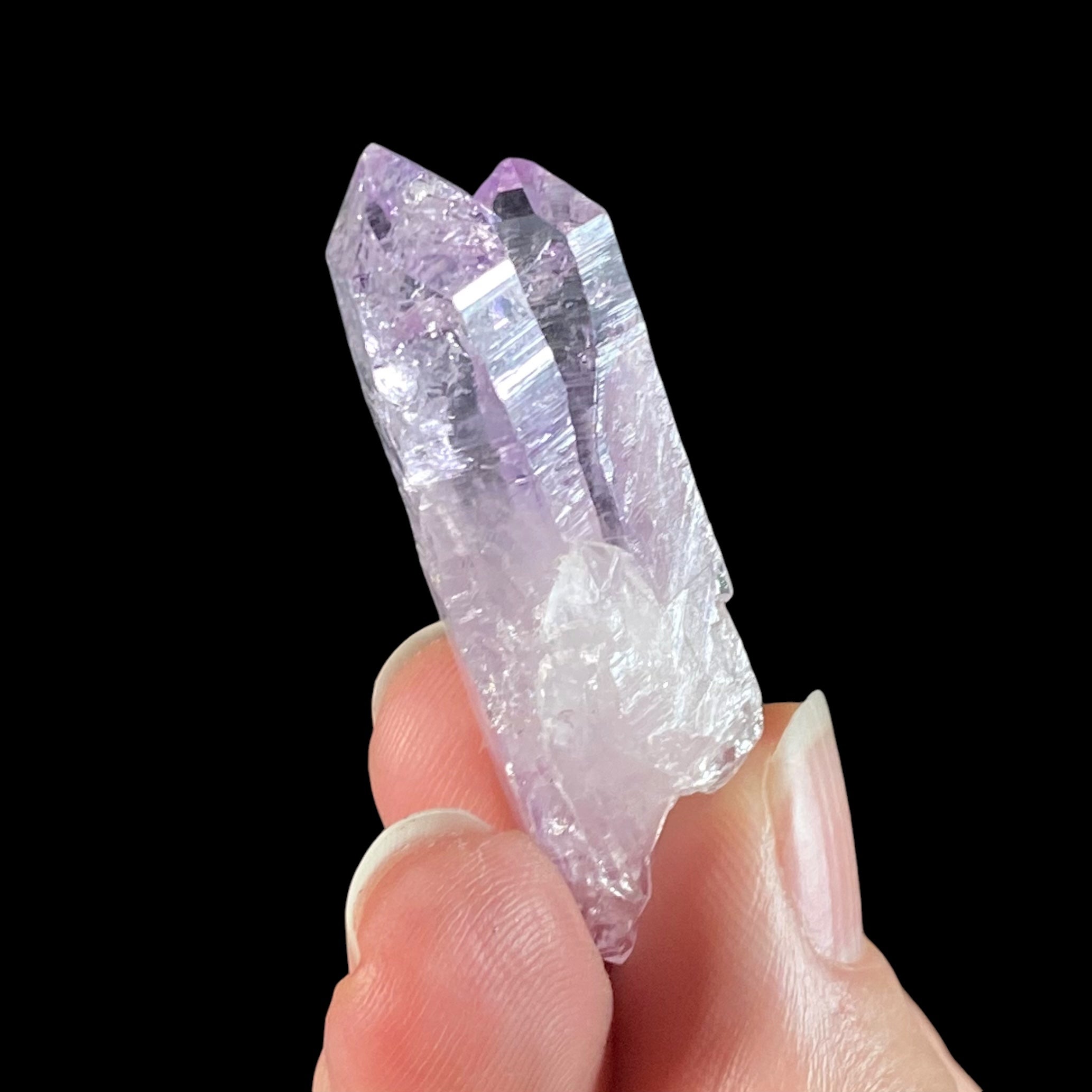 Vera Cruz Amethyst Twin Double Terminated Crystal Cluster