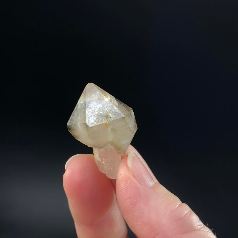 Light Smoky Generator Quartz Scepter Crystal