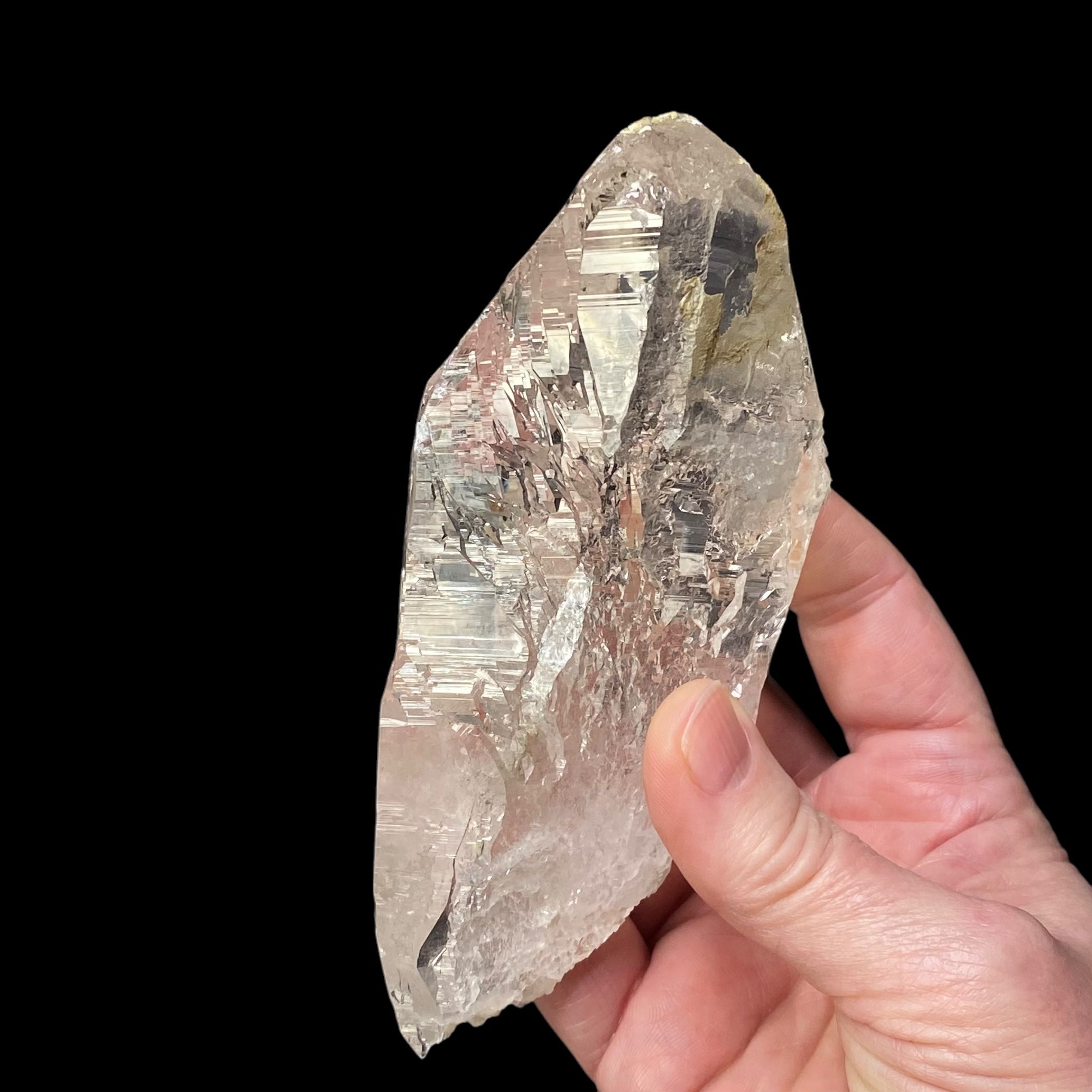 Himalayan Hydrothermal Etched Clear Nirvana Ice Quartz Crystal