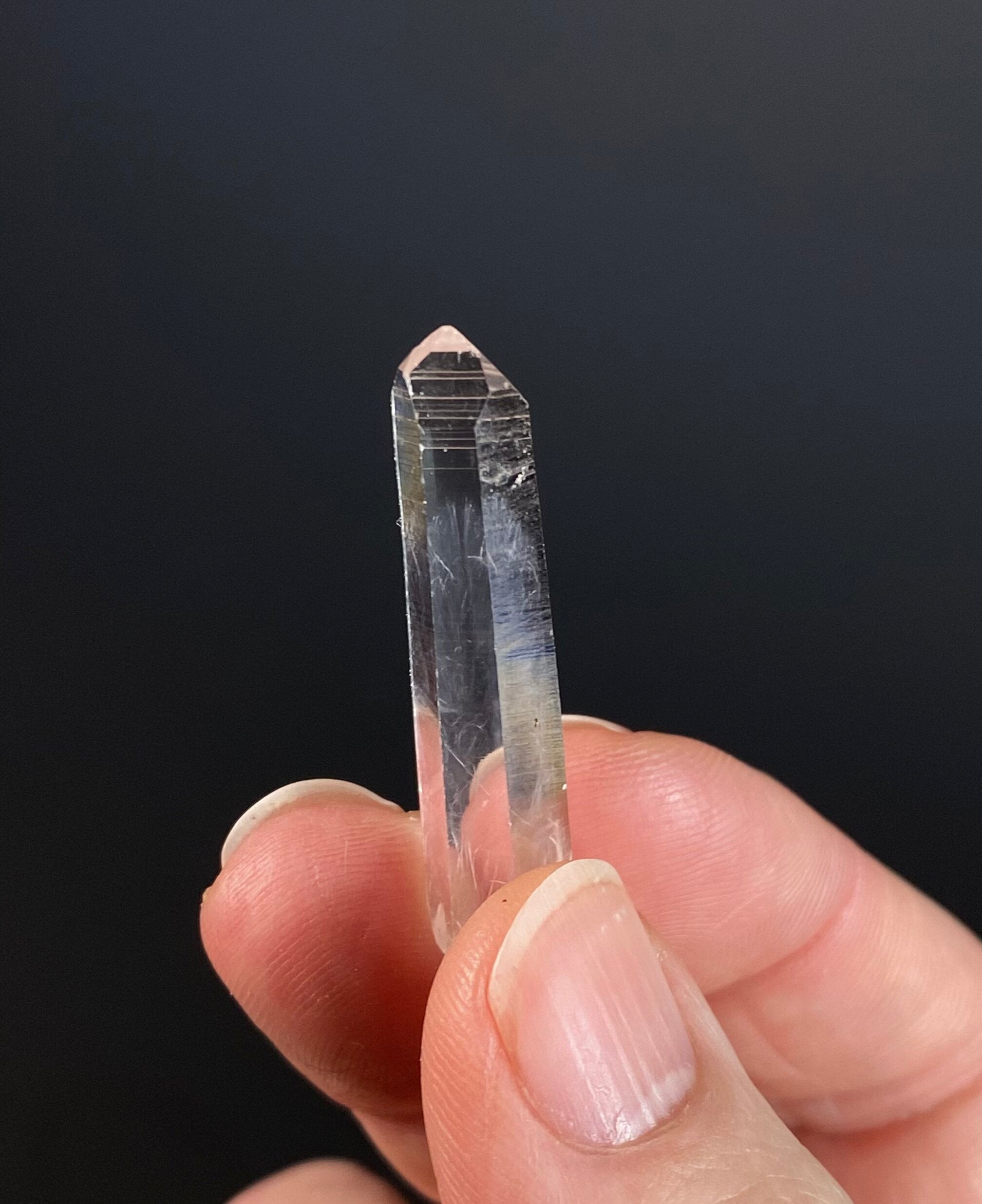 Lemurian Quartz Crystal from Santander, Colombia