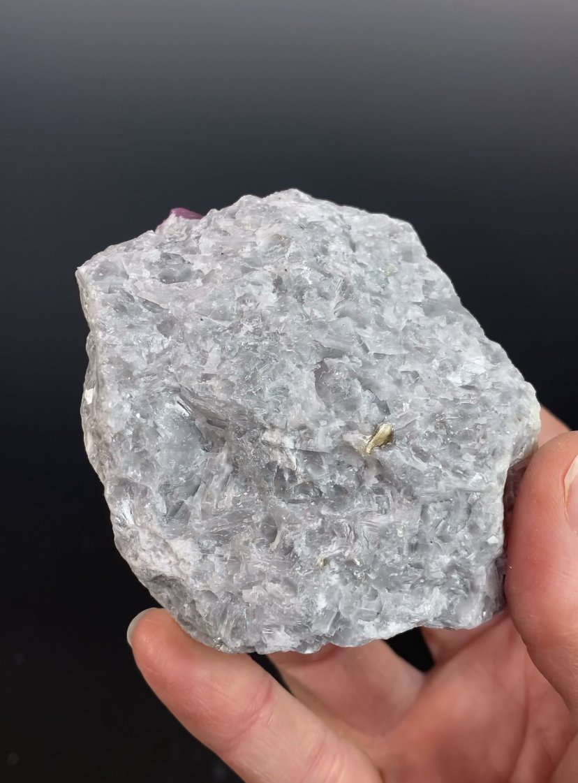 Pseudo Octahedral Natural Ruby Crystals on Marble Matrix, Jegdalek, Afghanistan