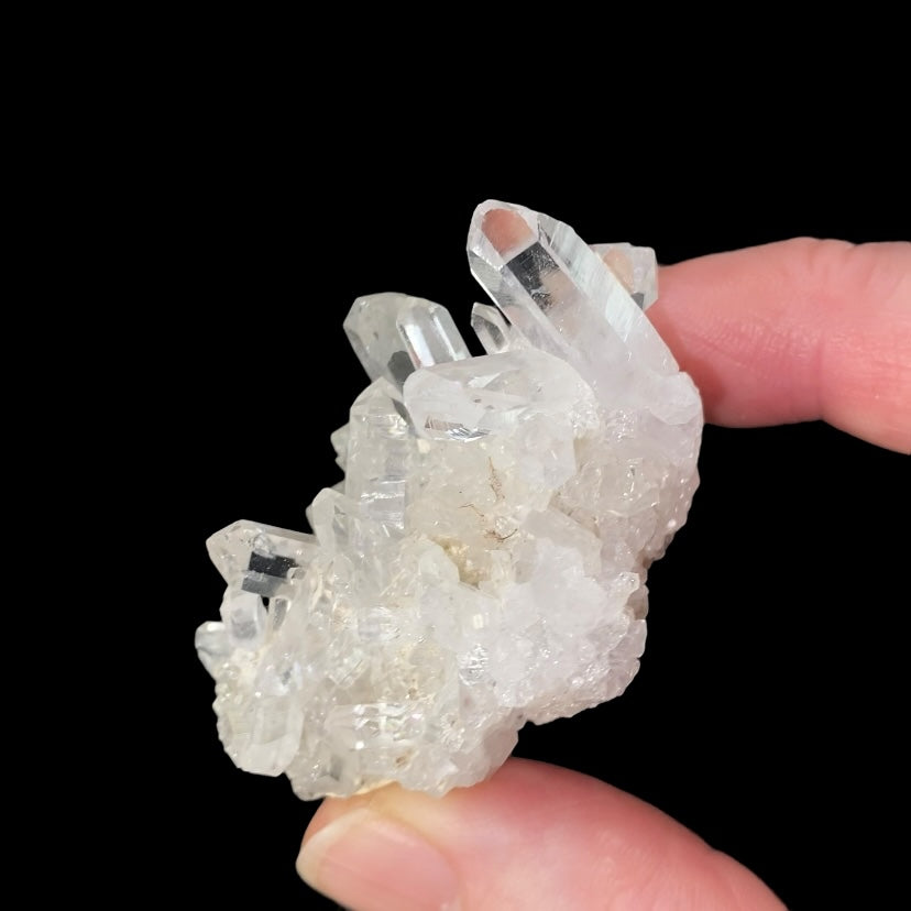 Clear Quartz Crystal Cluster, AAA Clarity
