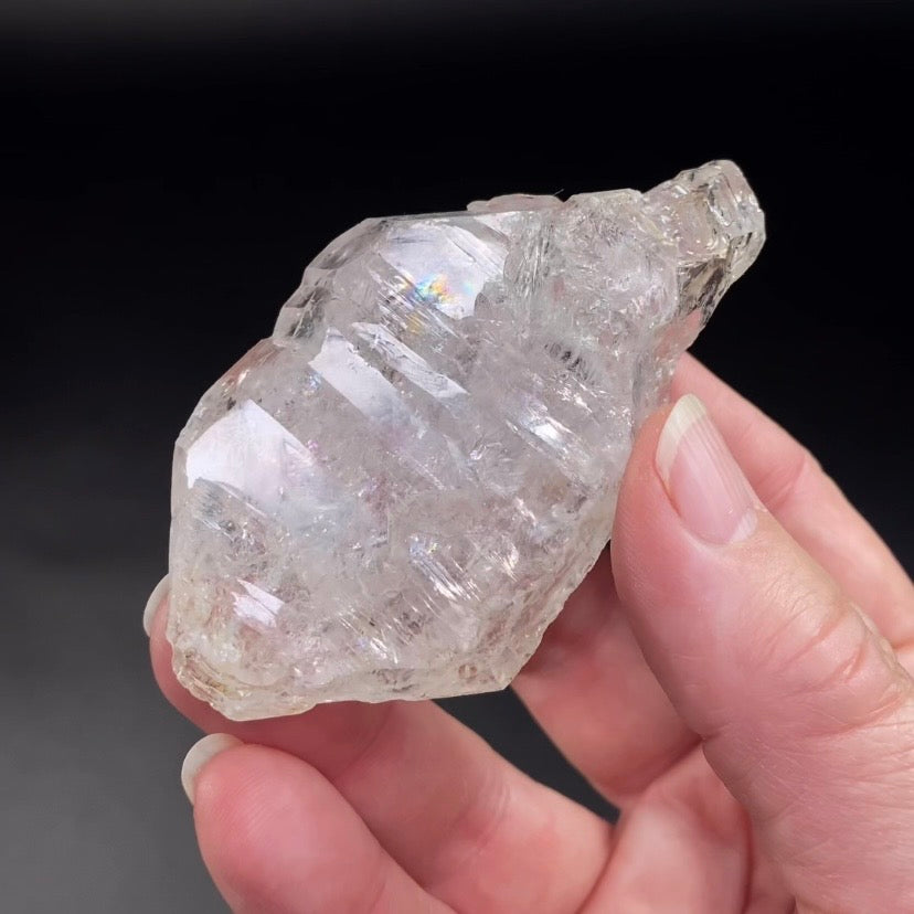 Double Terminated Clear Quartz Crystal