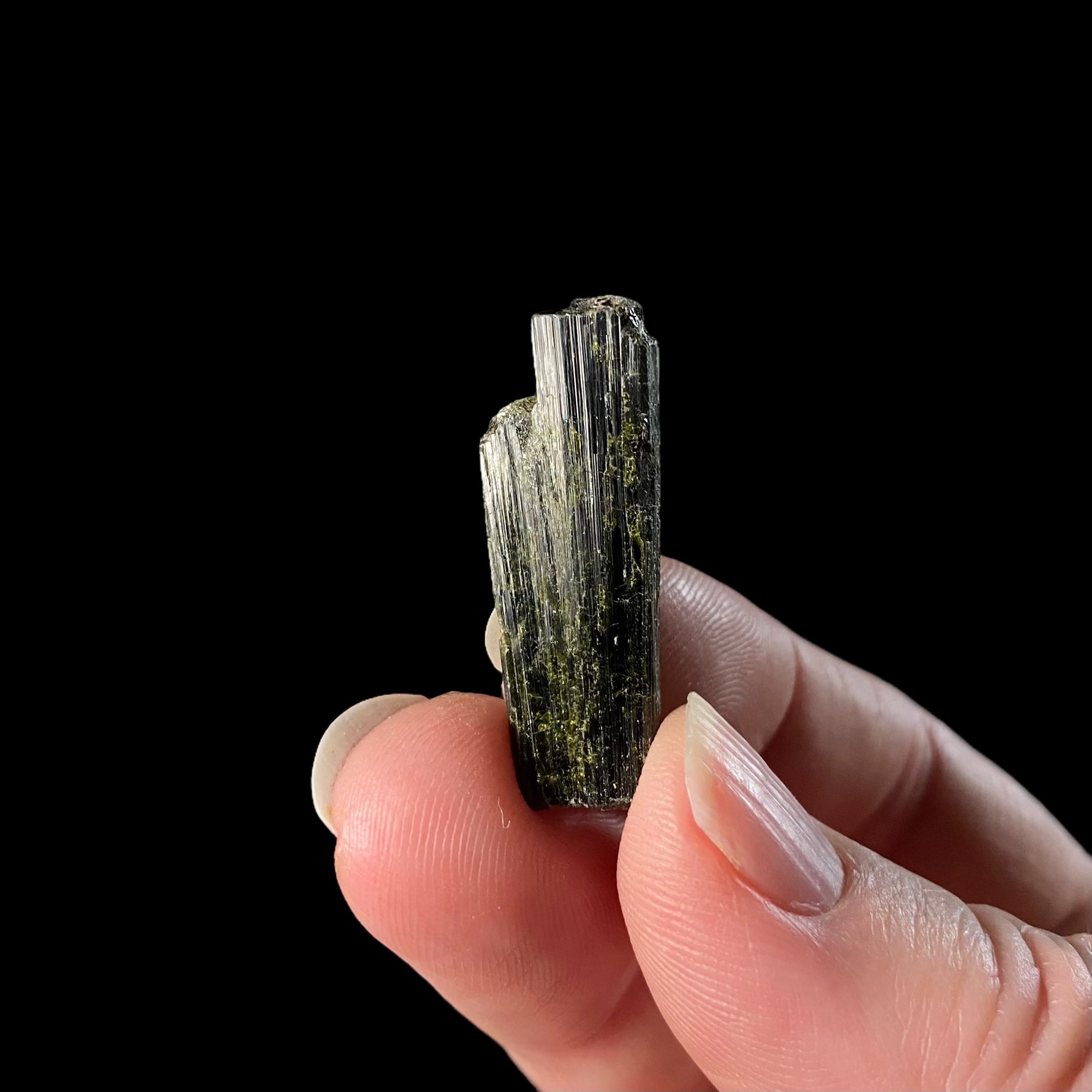 ONE (1) Epidote Fan Crystal Cluster