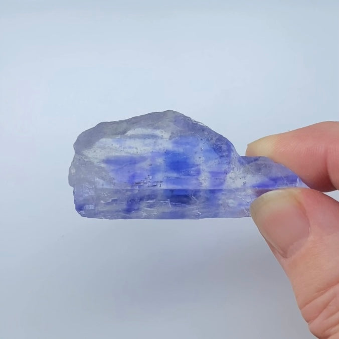 Blue Halite Crystal Specimen from Turkey
