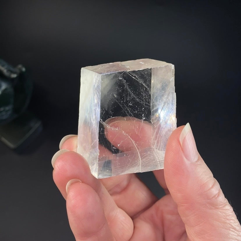 Rainbow Iceland Spar Optical Calcite Specimen from Brazil