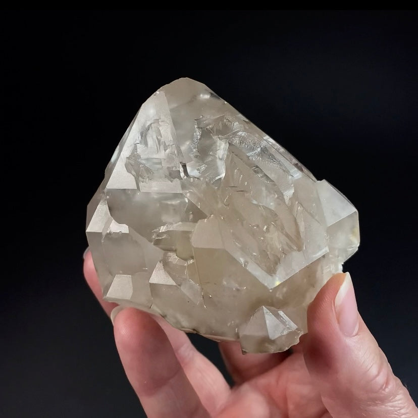 Elestial Light Smoky Quartz Crystal