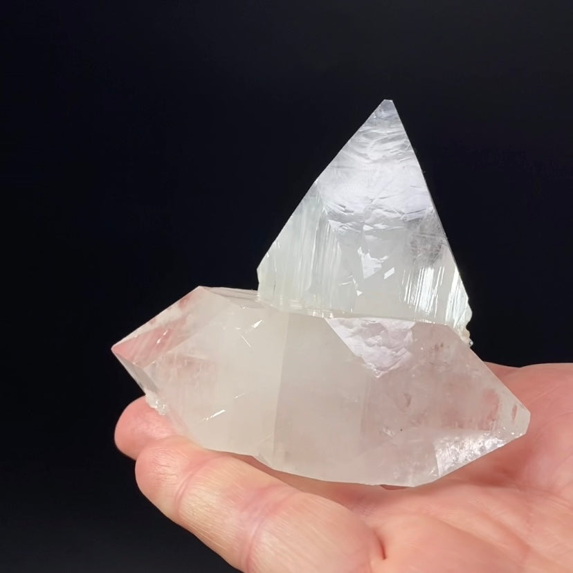 Extra Large Clear Apophyllite Crystal Cluster