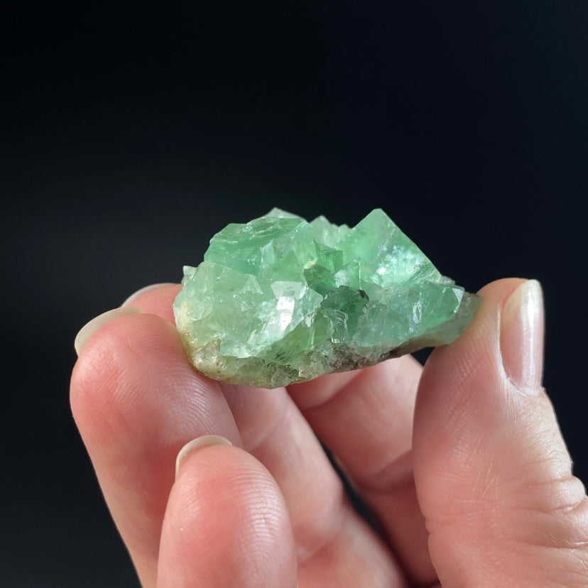 Green Cubic Fluorite Specimen, Okorusu Mine, Namibia