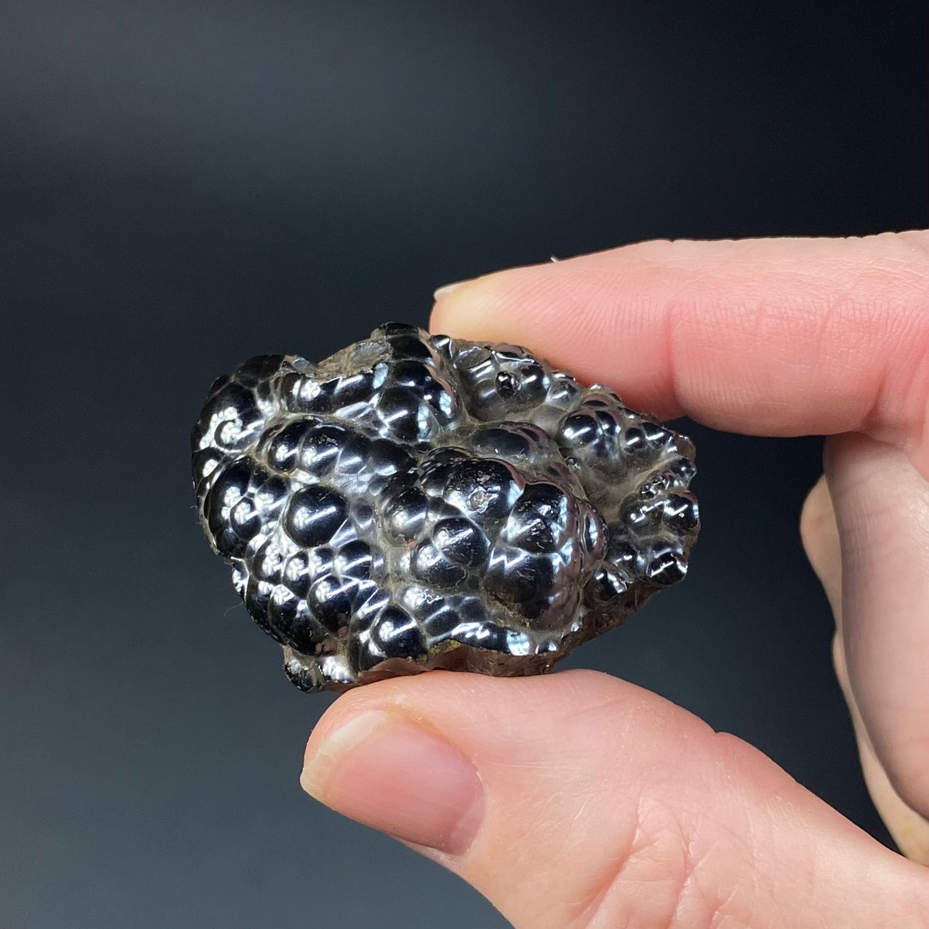 Botryoidal Hematite Specimen from Morocco