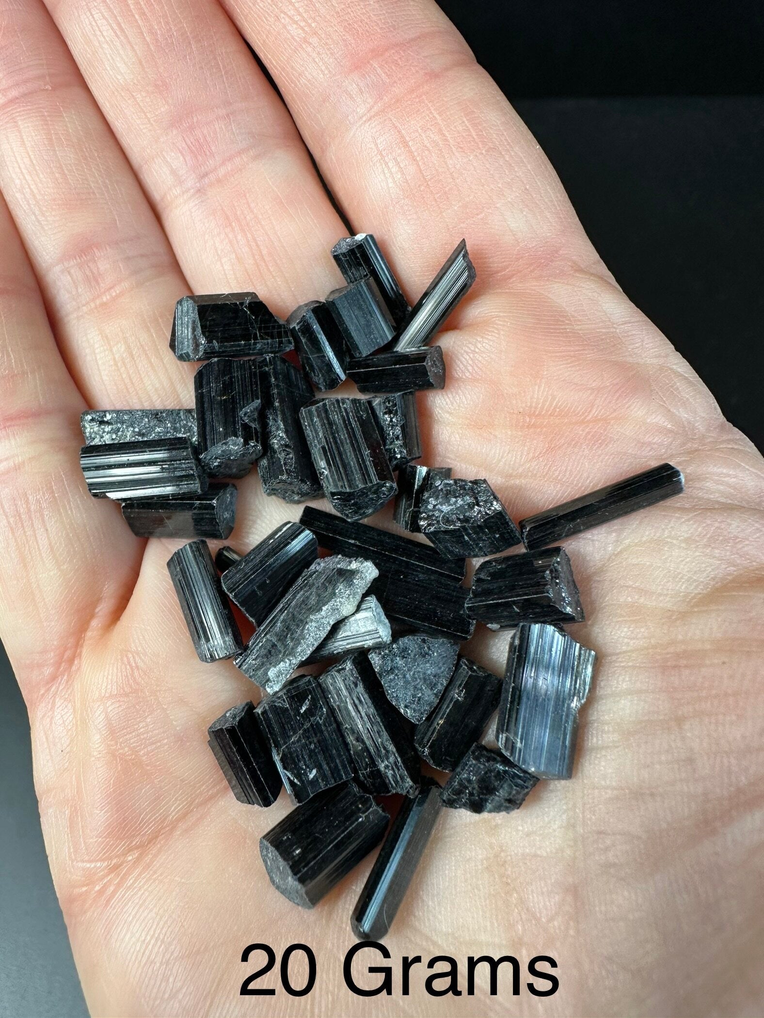 Black Tourmaline / Schorl Crystal Lot - 10 to 40 grams