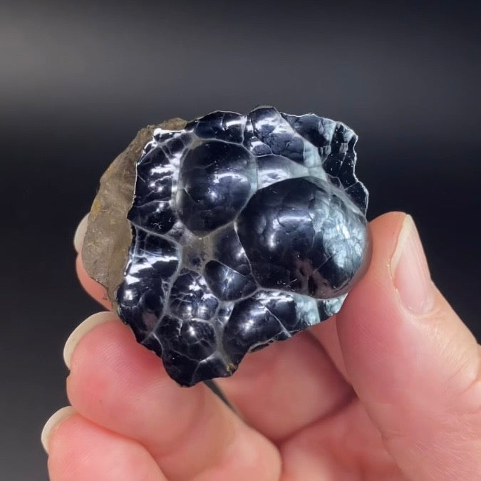 Botryoidal Hematite Specimen from Morocco