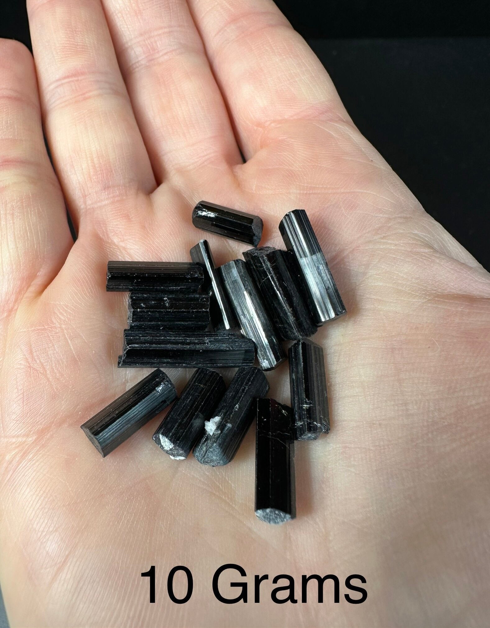 Black Tourmaline / Schorl Crystal Lot - 10 to 40 grams