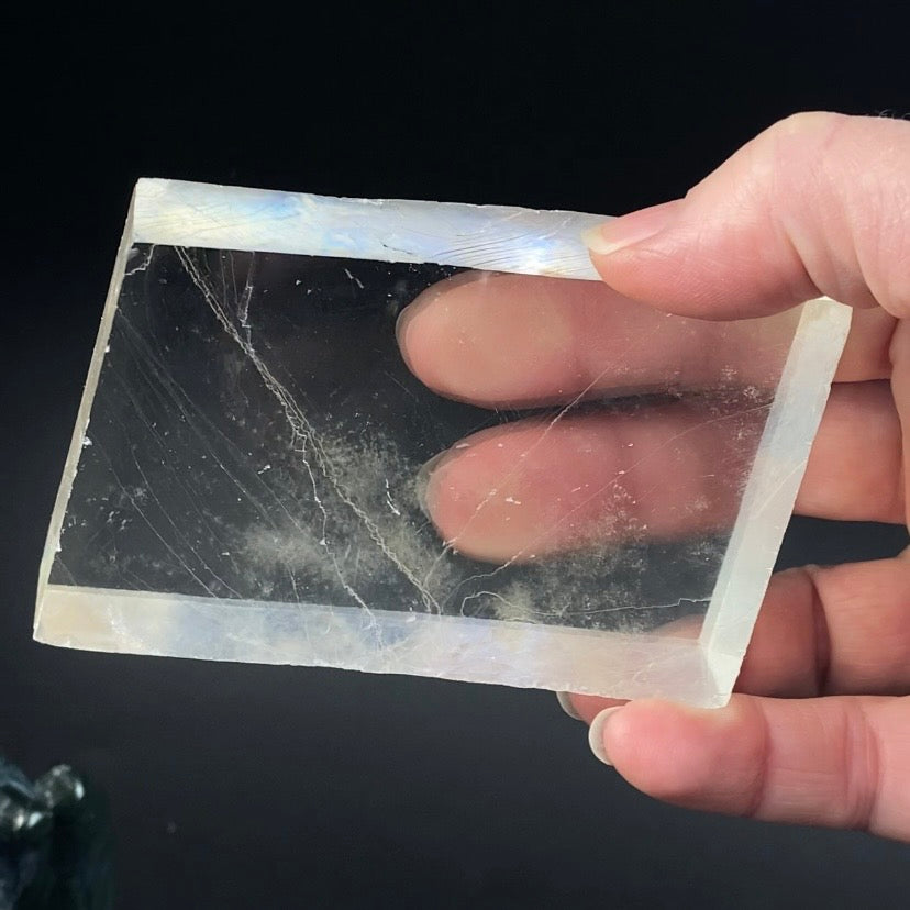 Rainbow Iceland Spar Optical Calcite Specimen from Brazil