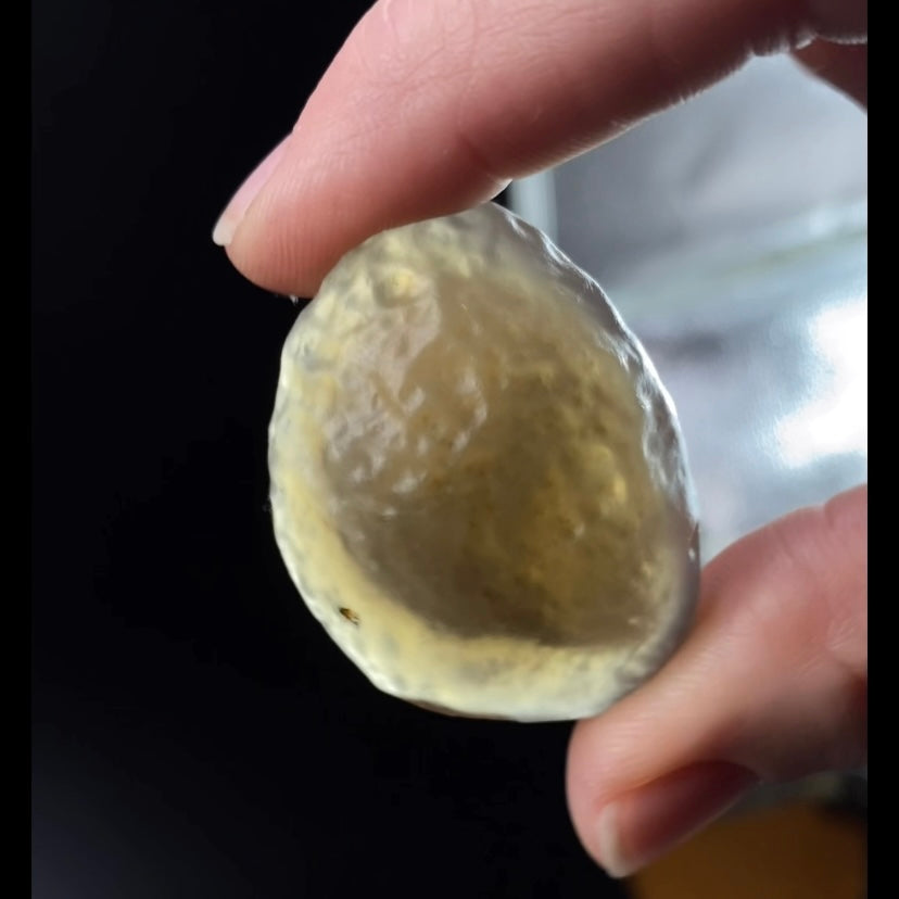 Gobi Desert Agate with Moving Sand Inclusions