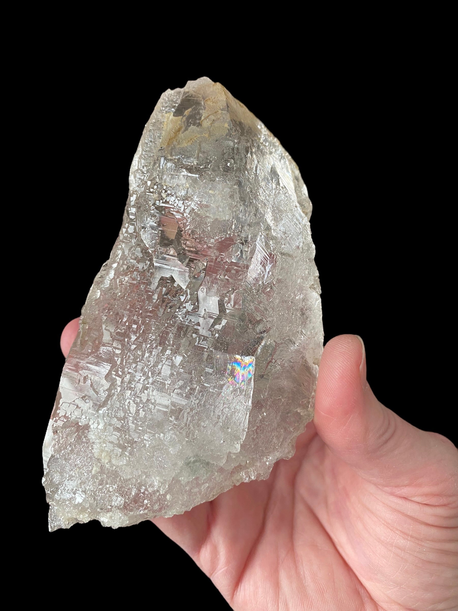 Himalayan Hydrothermal Etched Clear Nirvana Ice Quartz Crystal