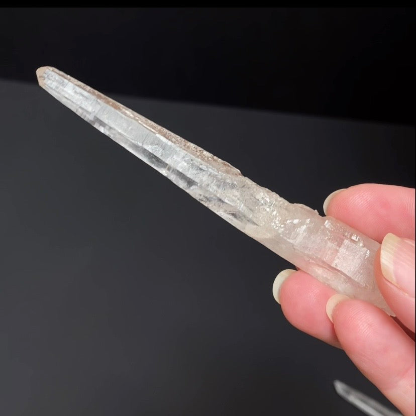 Singing Laser Quartz Crystal Pair from Minas Gerais, Brazil