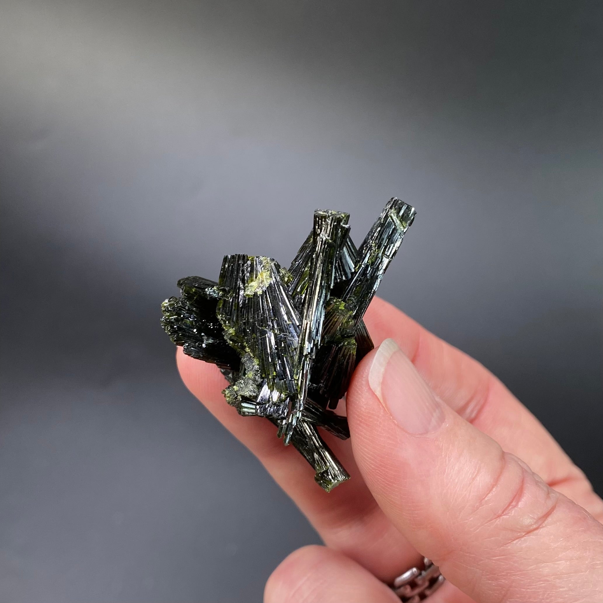 Epidote Fan Crystal Cluster, Balochistan, Pakistan