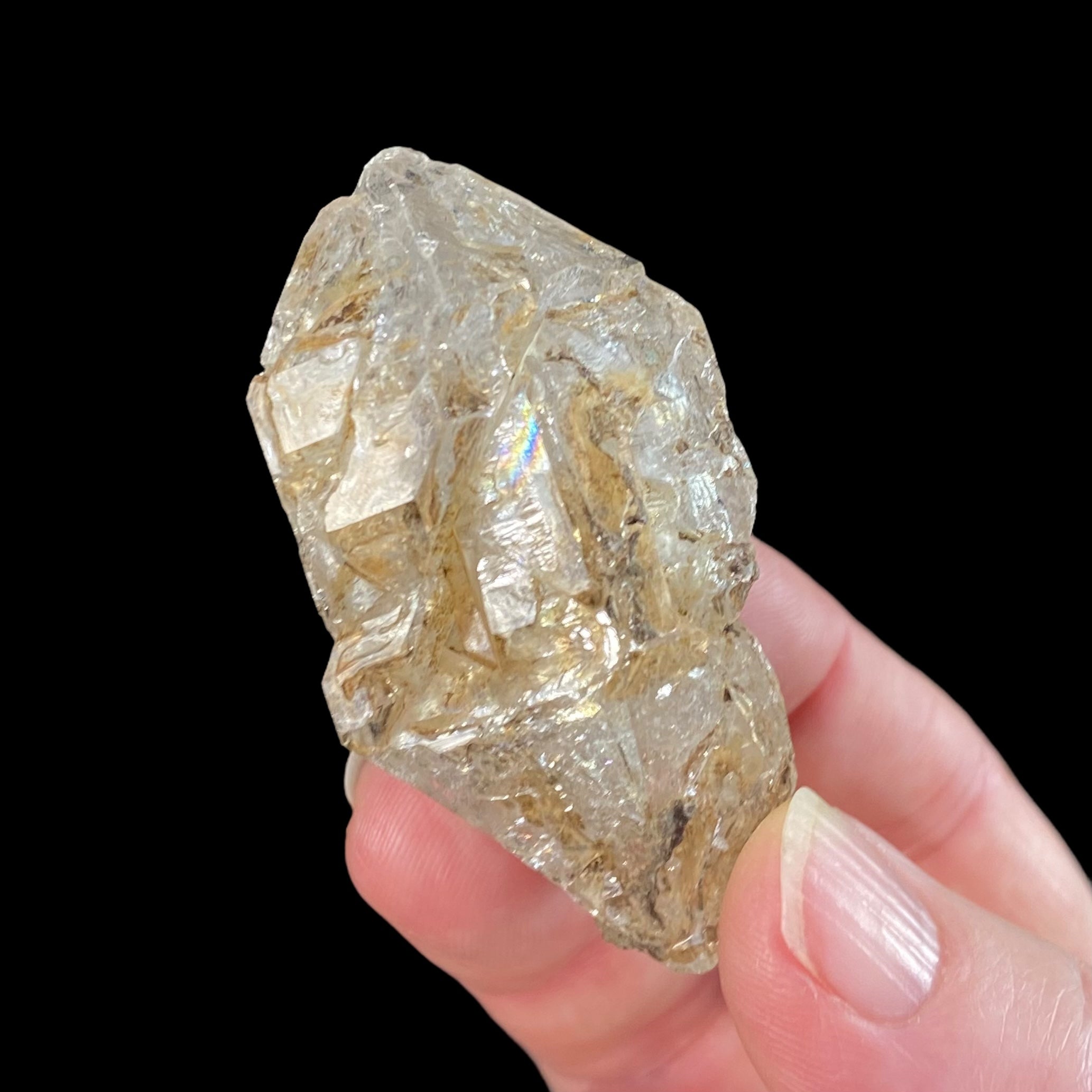 Double Terminated Fenster Quartz Crystal