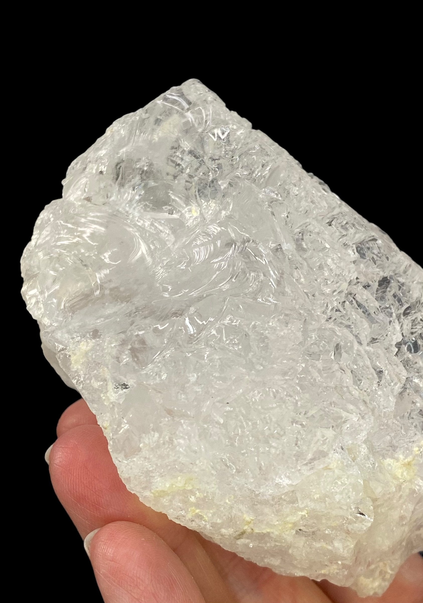 High Grade Clear Etched Pollucite Specimen